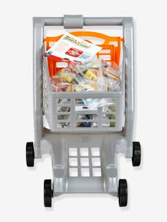 Jouet-Jeux d'imitation-Cuisines et dinette-Chariot de supermarché et boîtes d'aliments factices 