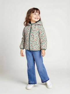 Doudoune fille légère réversible   - vertbaudet enfant