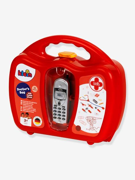 Dokterstas met mobiele telefoon meerkleurig - vertbaudet enfant 