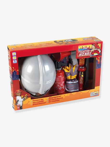 Brandweerset met helm meerkleurig - vertbaudet enfant 