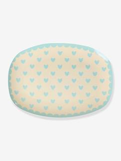 -Rechthoekig bord FAVORITE HEARTS kind klein model RICE Red Kiss 