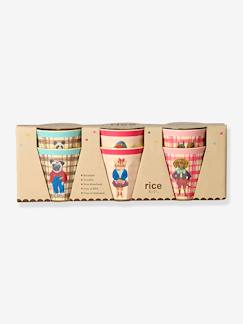 Puériculture-Repas-Lot de 6 gobelets NATHALIE LÉTÉ enfant 160 ml rice
