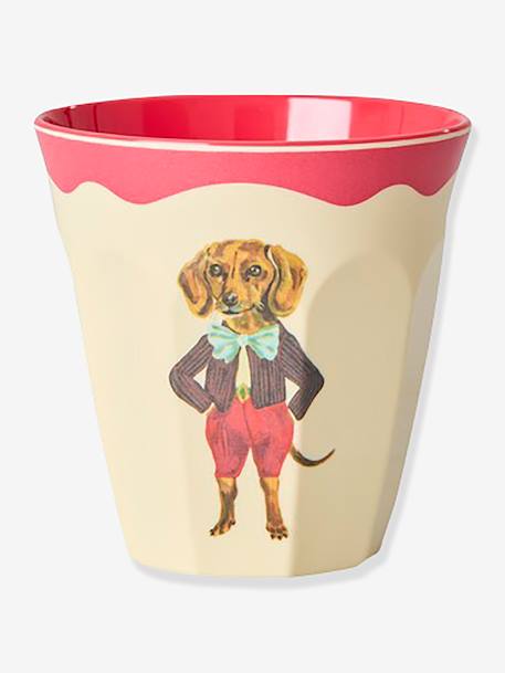 NATHALIE LÃ‰TÃ‰ kinderbeker 250 ml RICE Red Kiss rood - vertbaudet enfant 