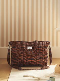 Verzorging-Luiertas-24 uurs luiertas-Totebag Wildlife in katoenen canvas 