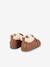 Baskets BOUBA NAPPA T4ARNA0401 SHOO POM bruin - vertbaudet enfant 