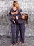 Pyjama bébé noël en flanelle capsule famille bordeaux - vertbaudet enfant 