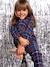 Flanelen kinderpyjama capsulecollectie Kerst ENVIE DE FRAISE bordeauxrood - vertbaudet enfant 
