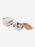 Set van 3 inox maaltijdkoffers beige - vertbaudet enfant 