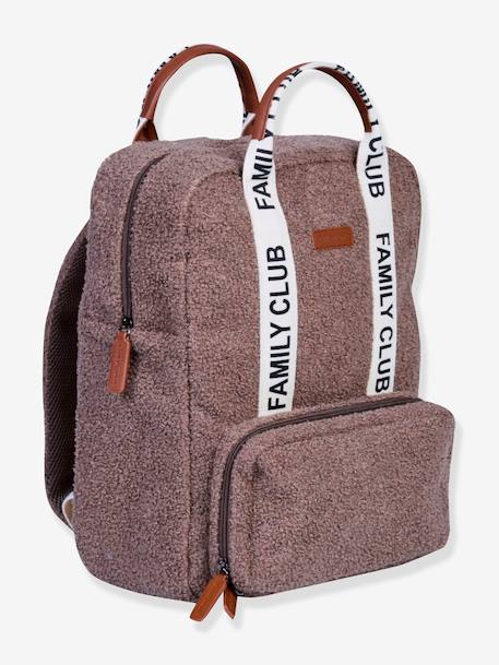 Sac à dos à langer Family Club Signature blanc+écru+marron+noir+vert - vertbaudet enfant 