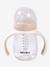 Biberon d'apprentissage 2 en 1 (210 ml) beige+ROSE+vert sauge - vertbaudet enfant 