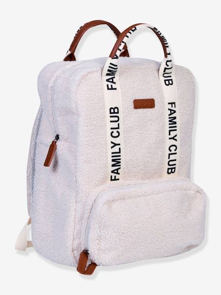 Sac à dos à langer Family Club Signature blanc+écru+marron+noir+vert - vertbaudet enfant 