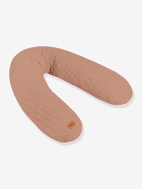 Kraam- en borstvoedingskussen BEABA Big Flopsy beige+bruin, bedrukt+cacao+Gechineerd grijs+grijs, bedrukt+groen+rood - vertbaudet enfant 