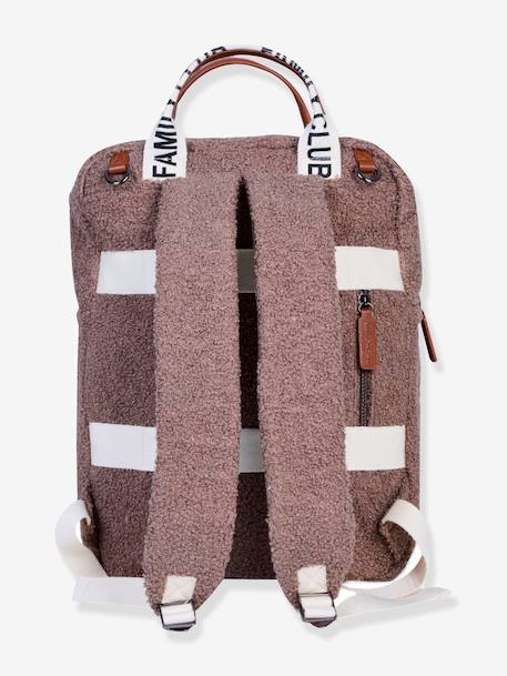 Sac à dos à langer Family Club Signature blanc+écru+marron+noir+vert - vertbaudet enfant 