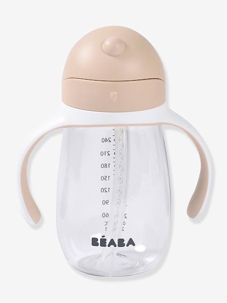 Tasse paille (300 ml) beige+BLEU+ROSE+vert sauge - vertbaudet enfant 