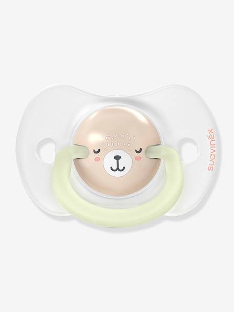 Lot de 2 sucettes avec tétine symétrique SX Pro Night&Day rose - vertbaudet enfant 