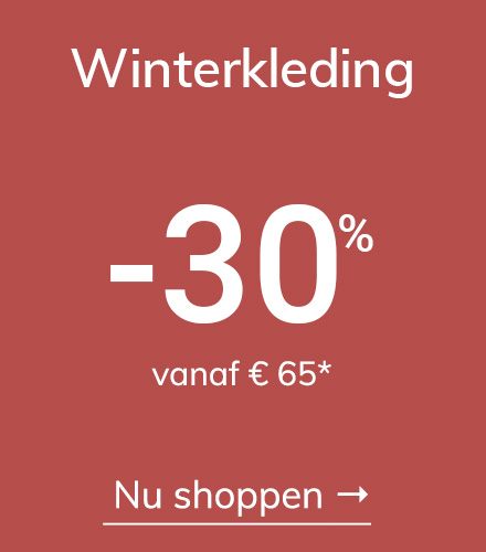 Winterkleding: -30% vanaf € 65!*