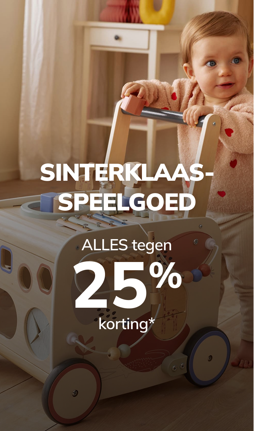 Sinterklaasspeelgoed: ALLES tegen -25% korting*