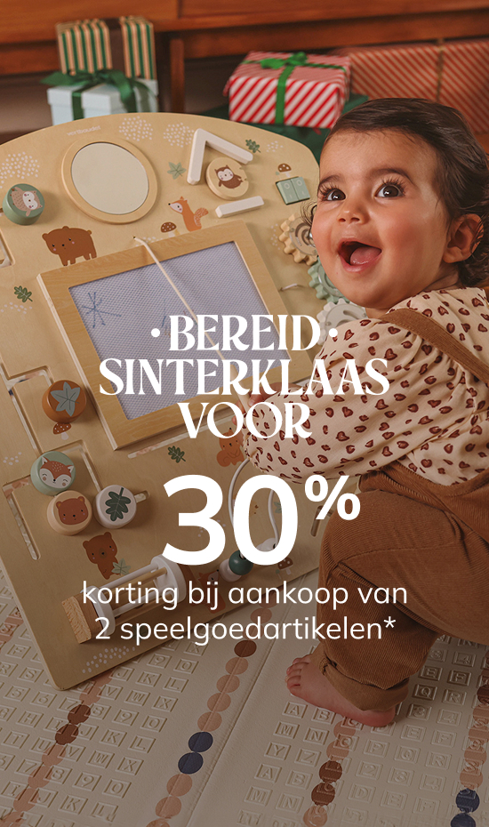 Bereid Sinterklaas voor! 30% korting bij aankoop van 2 speelgoedartikelen*